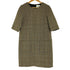 スリーワンフィリップリム 3.1 phillip lim S/S フロントポケット チェックウールワンピース レディース US:4