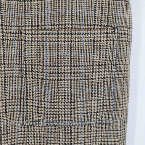 スリーワンフィリップリム 3.1 phillip lim S/S フロントポケット チェックウールワンピース レディース US:4