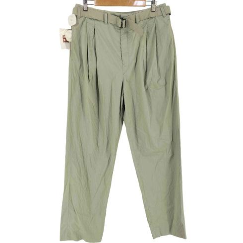 ルメール LEMAIRE 2タックベルテッドワイドパンツ メンズ 48