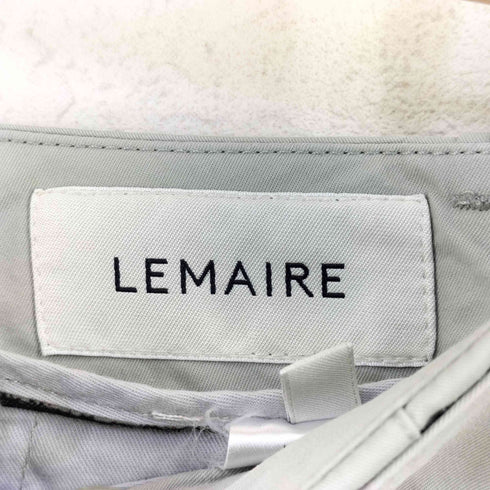 ルメール LEMAIRE 2タックベルテッドワイドパンツ メンズ 48