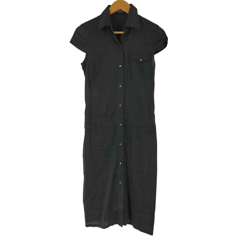 ニールバレット NEIL BARRETT MADE IN ITALY ナイロン混 ノースリーブコットンワンピース レディース XXS