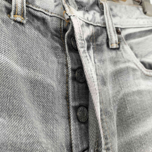 ドゥニーム Denime ボタンフライ ストレート デニムパンツ メンズ JPN:L
