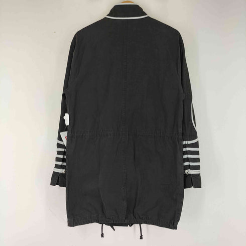 マイケルコース Michael Kors Embellished Washed Canvas Military Parka ミリタリーモッズコート レディース import:XS