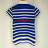 ラルフローレン RALPH LAUREN ワッペン刺繍 ボーダー S/S ポロシャツ レディース import:S