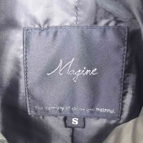マージン Magine 八の字ジップ デザイン中綿ジャケット レディース import:S
