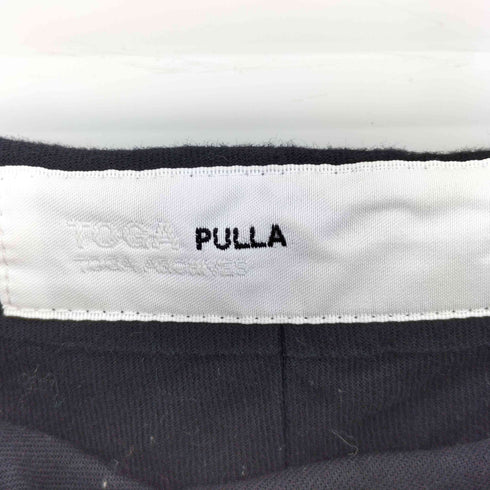 トーガプルラ TOGA PULLA シャンブレーウールパンツ レディース JPN:36