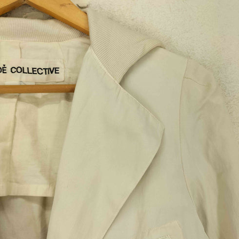 ギャルデコレクティブ GARDE COLLECTIVE 別布切替ハーフコート レディース