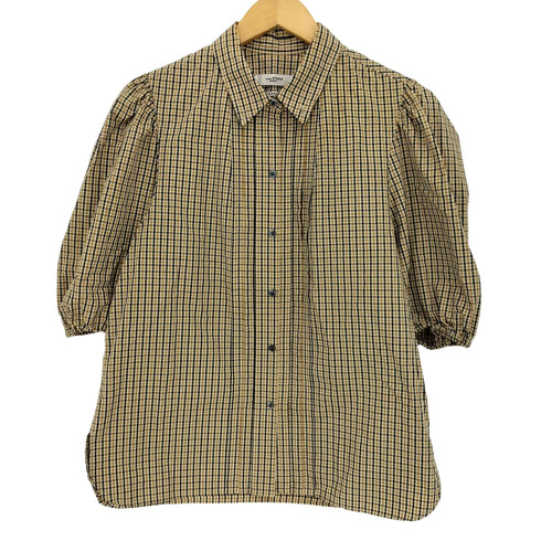 イザベルマランエトワール ISABEL MARANT ETOILE パフスリーブ チェックシャツ レディース JPN:38