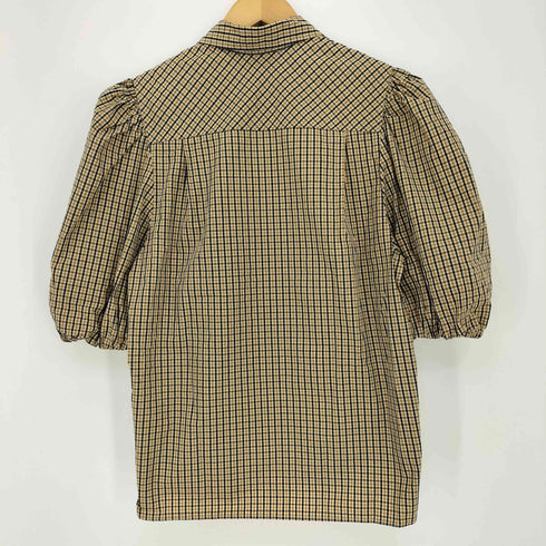 イザベルマランエトワール ISABEL MARANT ETOILE パフスリーブ チェックシャツ レディース JPN:38