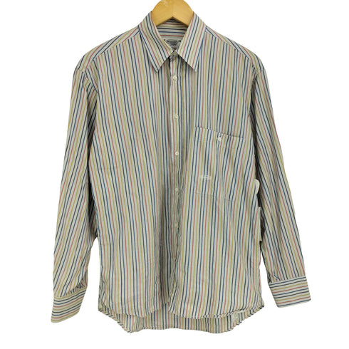 ミッソーニウオモ MISSONI UOMO イタリア製 ストライプ L/S シャツ メンズ