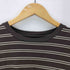 キャプテンサンシャイン KAPTAIN SUNSHINE 26SS Hard Twisted Stripe Jersey Half-sleeve Tee ハード ツイスト ストライプ ジャージー ハーフスリーブ ボーダー Tシャツ メンズ JPN:3