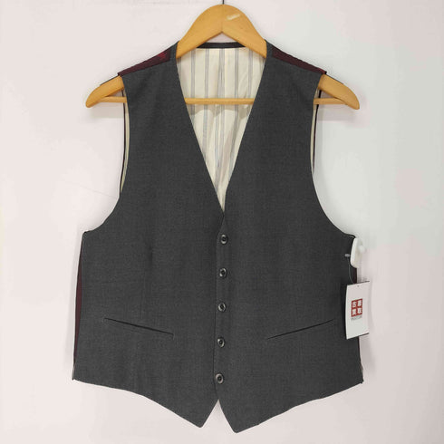 Sugimoto CUSTOM TAILOR 2B シングル テーラードジャケット & ノータック スラックス & ジレ 3ピース メンズ