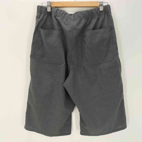ビームス BEAMS 25SS ワイド ショート スラックス パンツ クロップド ジョーツ ショーツ メンズ M