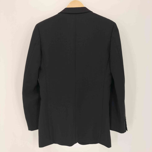 イヴサンローラン Yves Saint Laurent pour homme 3ピース ピークドラペルウールテーラードセットアップ メンズ C90-W74-T170