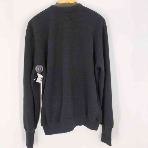 ジャンセン jantzen 90S USA製 アクリルカーディガン ブラック メンズ import:L