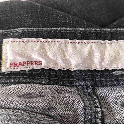 ブラッパーズ BRAPPERS ステッチ フラップポケット ブーツカットデニム y2k レディース ウエスト63