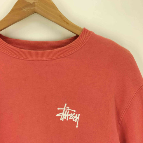 ステューシー Stussy BASIC LOGO SWEAT ショーンフォント プリント クルーネック スウェット メンズ import:M