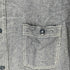 復刻 US NAVY シャンブレーシャツ マチ付き メンズ 18-181/2