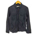 モルガンオム MORGAN HOMME ラムレザー シングルライダースジャケット メンズ L