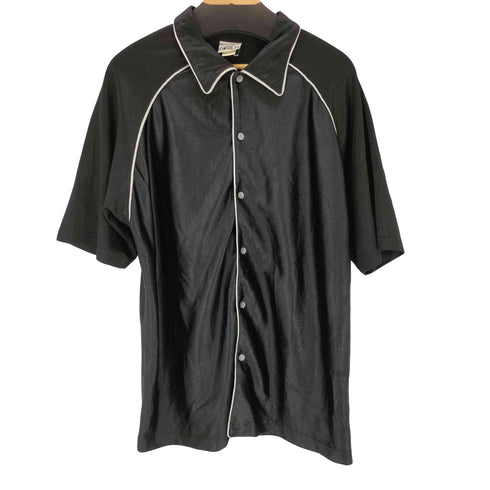 STREET CULTURE USA製 パイピングS/Sシャツ メンズ XL