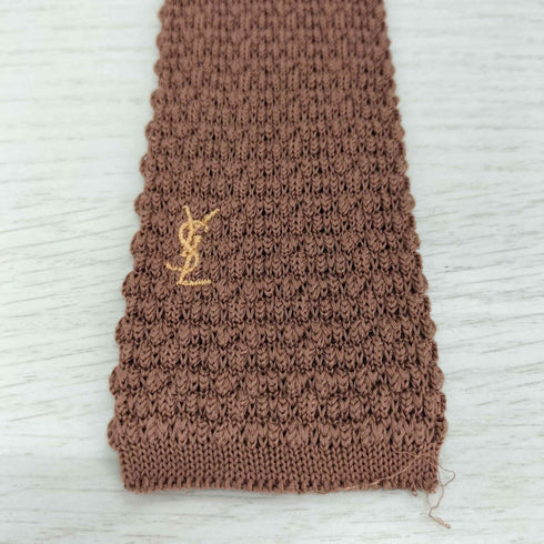 イヴサンローラン Yves Saint Laurent コットン ニットタイ メンズ ONE SIZE