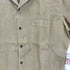 ランバンパリ LANVIN PARIS MADE IN ITALY リネン100% S/S開襟ボックスシャツ メンズ 41