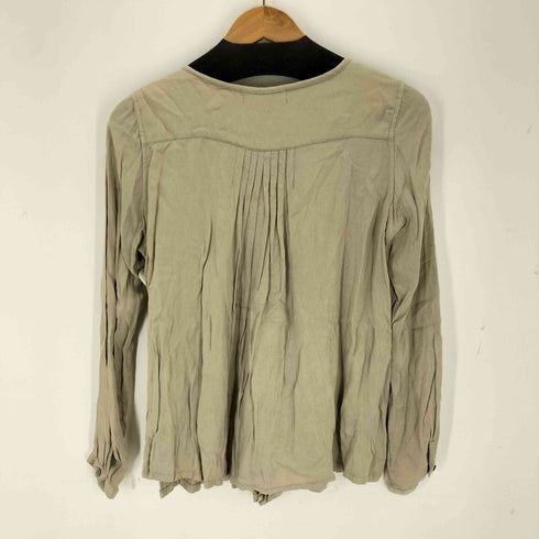 ズッカ ZUCCa レーヨンギャザーブラウス レディース JPN:M