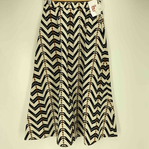 ユナイテッドアローズ UNITED ARROWS UWFM C プリント スカート レディース JPN:36