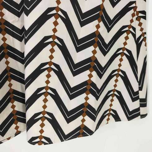 ユナイテッドアローズ UNITED ARROWS UWFM C プリント スカート レディース JPN:36