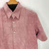 モッシモ MOSSIMO PIG LEATHER 豚革 レザーシャツ メンズ L