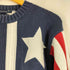 トミーヒルフィガー TOMMY HILFIGER 星ワッペン デザインコットンニット メンズ import:M