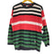 トミーヒルフィガー TOMMY HILFIGER ボーダーデザインコットンニット メンズ import:M