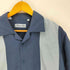90S MILANO BAY レーヨン混 切替 開襟 S/S シャツ メンズ import:L
