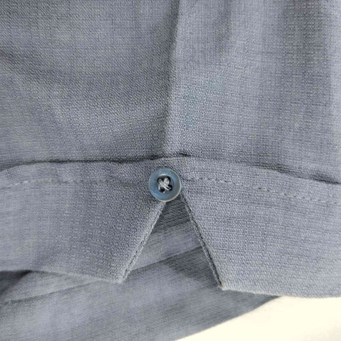 90S MILANO BAY レーヨン混 切替 開襟 S/S シャツ メンズ import:L