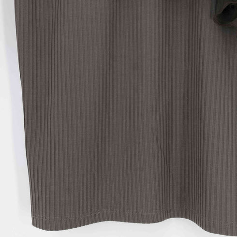 ランバンオンブルー LANVIN en Bleu フリルドッキング リブ カットソー レディース EUR:38