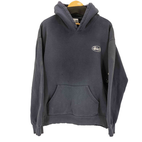 ステューシー Stussy 90s OLD USA製 Stussy Hoodie 両面プリントプルオーバーパーカー メンズ L