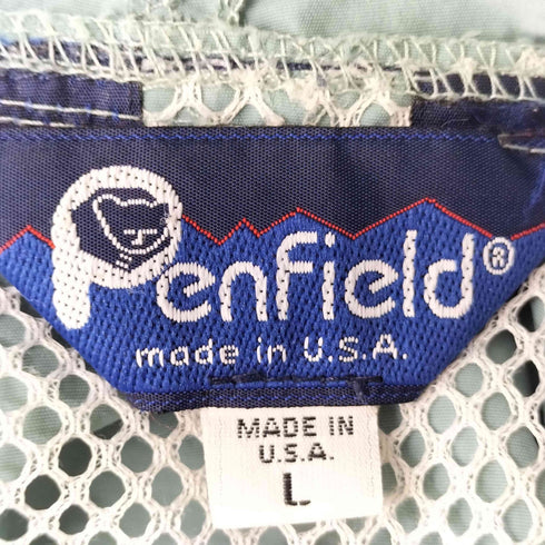 ペンフィールド Penfield 80-90S USA製 三角タグ ロケットTALON ナイロンアノラックジャケット メンズ import:L