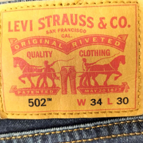リーバイス Levis 502 テーパードフィット ジーンズ メンズ W34L30