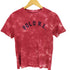 ポロラルフローレン POLO RALPH LAUREN フロントロゴ タイダイ染め クルーネック コットン S/S Tシャツ レディース import:M