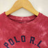 ポロラルフローレン POLO RALPH LAUREN フロントロゴ タイダイ染め クルーネック コットン S/S Tシャツ レディース import:M