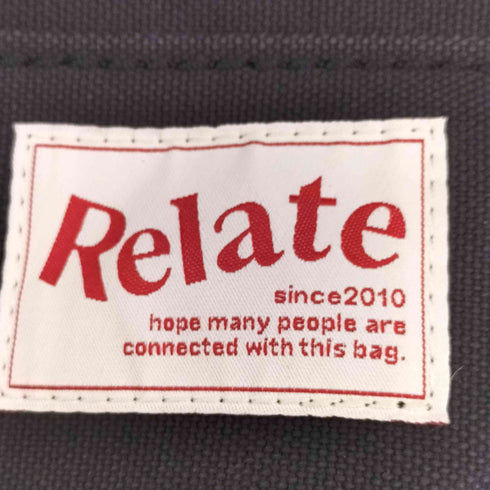 Relate 2WAY キャンバスショルダーバッグ メンズ