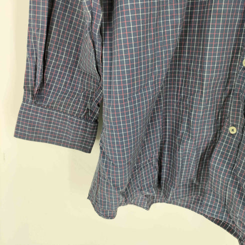 ブルックスブラザーズ BROOKS BROTHERS チェック コットンボタンダウンシャツ メンズ import:L