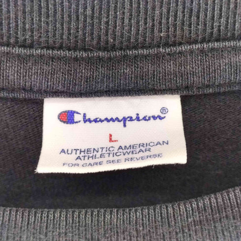 チャンピオン Champion ポケット クルーネック L/S Tシャツ メンズ import:L