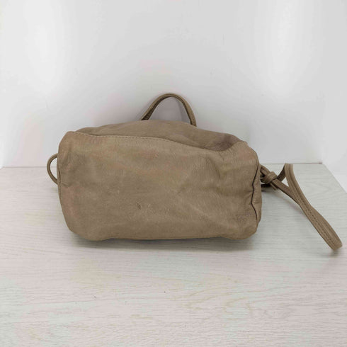 レントウキョウジャパン REN TOKYO JAPAN GOAT LEATHER ヤギ革 レザーショルダーバッグ レディース