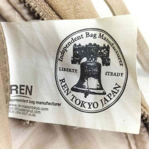 レントウキョウジャパン REN TOKYO JAPAN GOAT LEATHER ヤギ革 レザーショルダーバッグ レディース