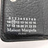 メゾンマルジェラ Maison Margiela 4ステッチ ブラック レザー ウオレット 二つ折り 財布 メンズ