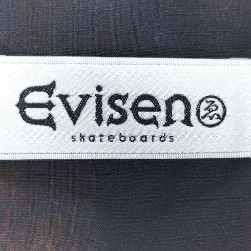 エビセンスケートボーズ Evisen skateboards アブストラクト柄 オープンカラーシャツ メンズ M