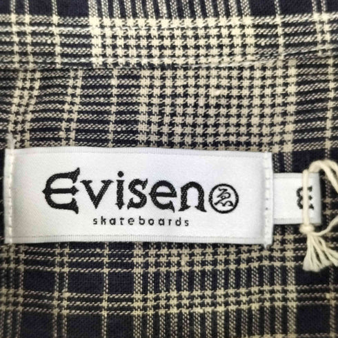 エビセンスケートボーズ Evisen skateboards 23SS WILLIAM CHECK SHIRT メンズ M