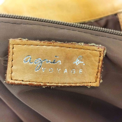 アニエスベーボヤージュ agnes b. VOYAGE レザートートバッグ レディース