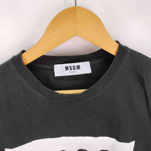 エムエスジーエム MSGM ロゴ Tシャツ メンズ import:S